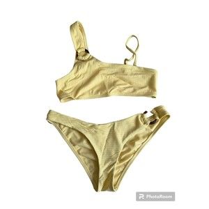 Topshop Bikini yellow size‎ 6